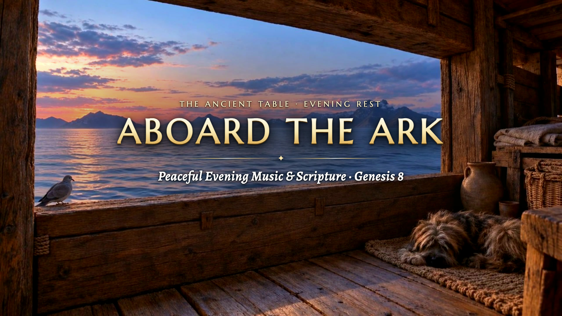 Aboard the Ark as the Waters Recede