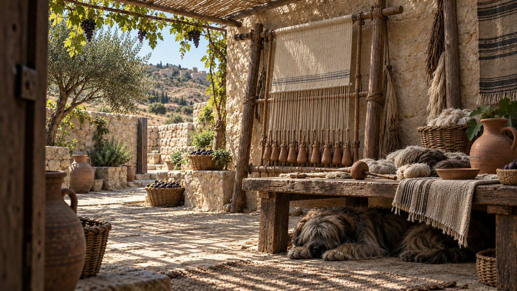 The Weaver’s Courtyard