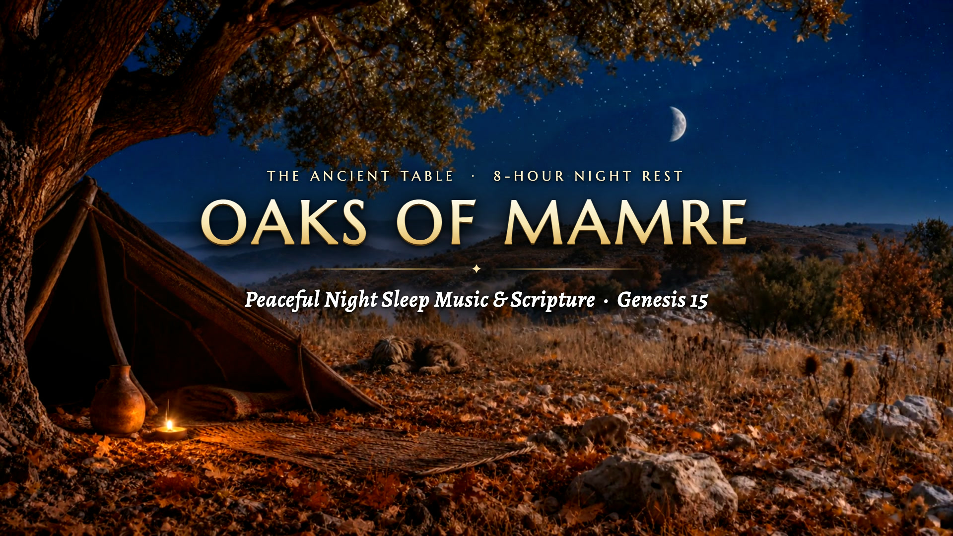 Moonlit Oaks of Mamre