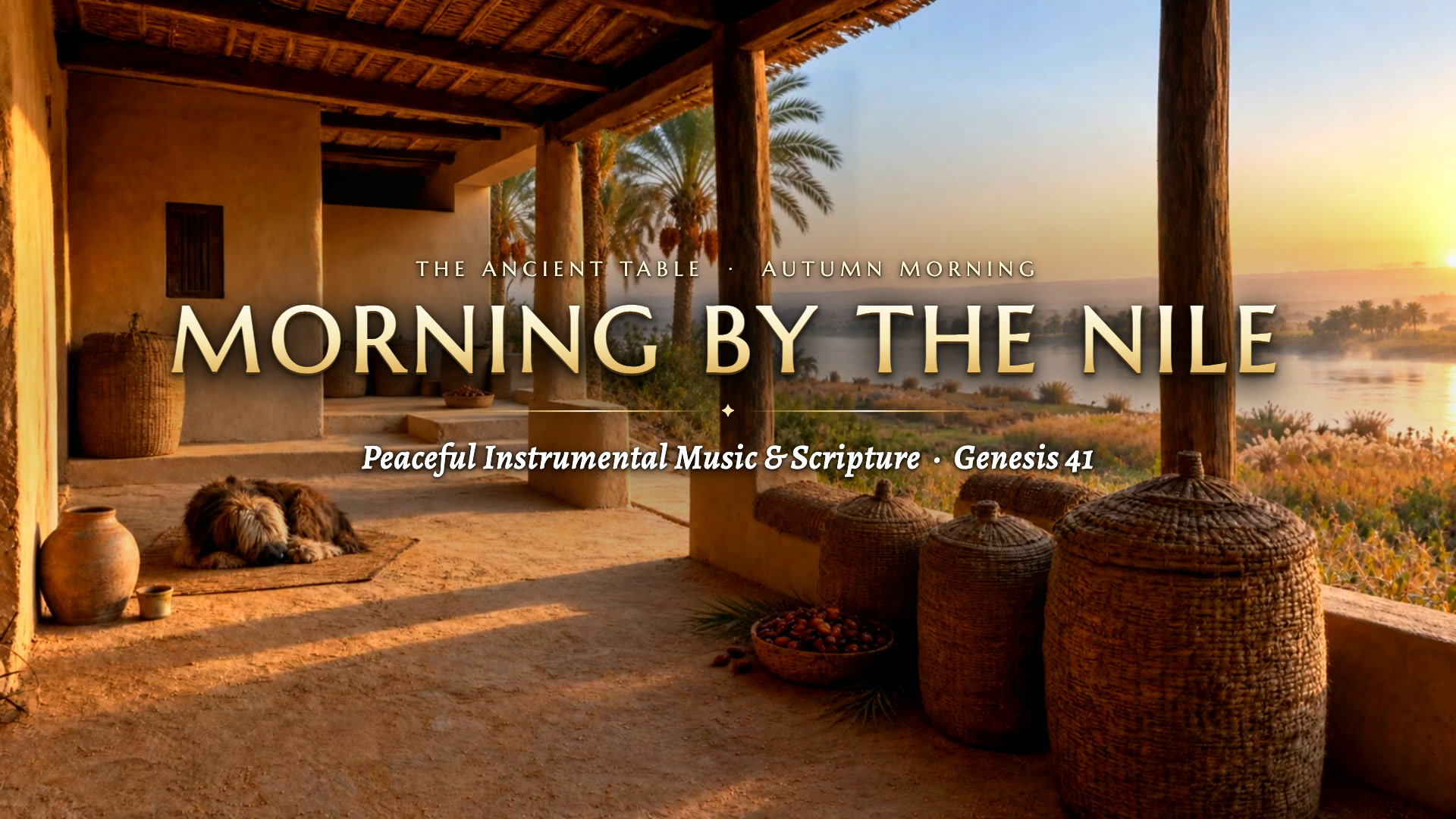 Peaceful Nile Sunrise