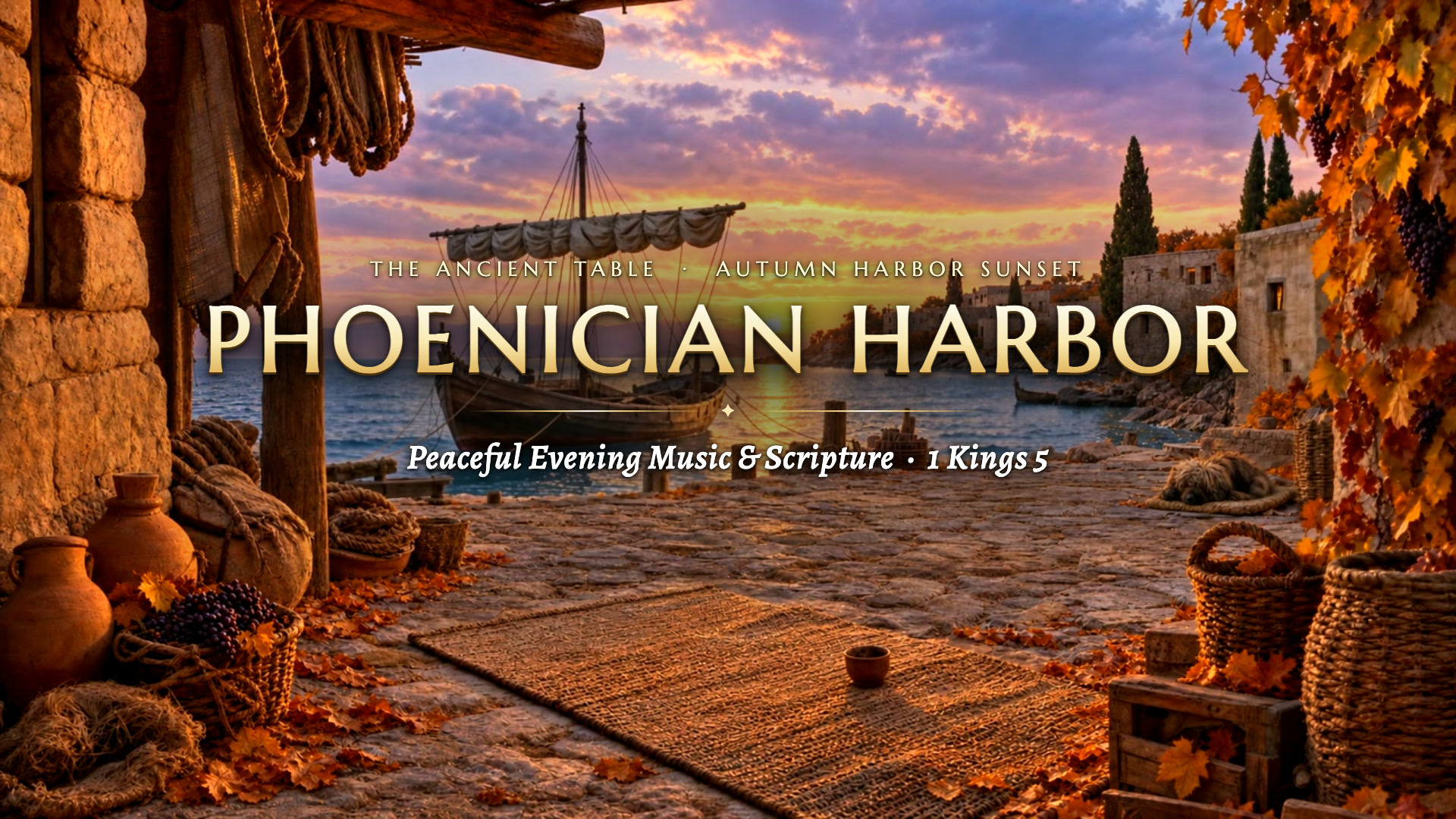 Phoenician Harbor Sunset
