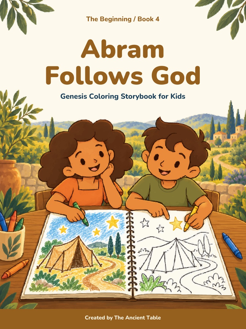 Abram Follows God final activity-edition cover