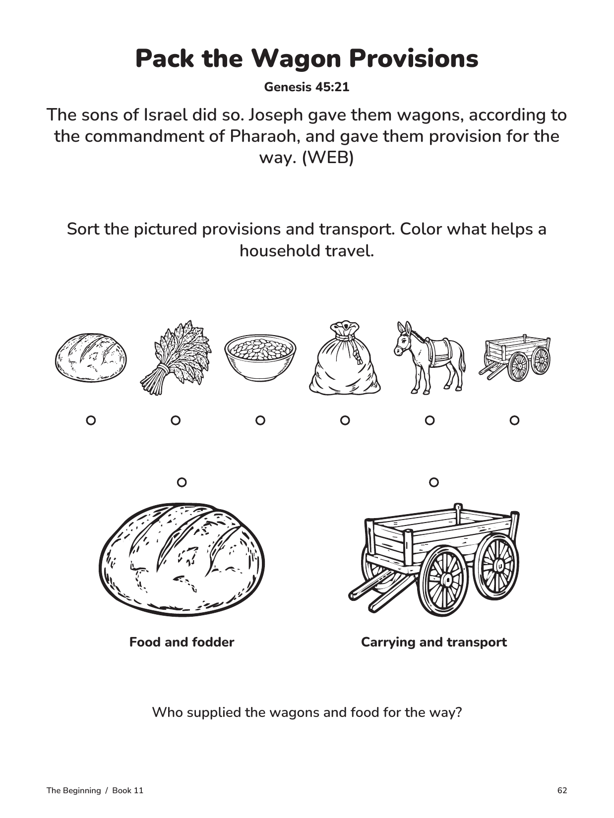 Actual interior page 62 from Joseph and His Brothers
