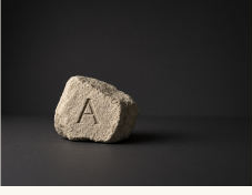 Carved Limestone Desk Stone