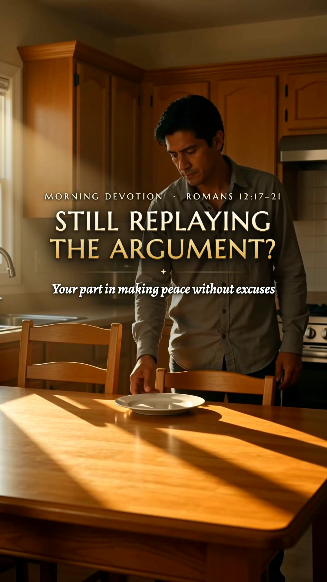 Opening scene for Your part in making peace
