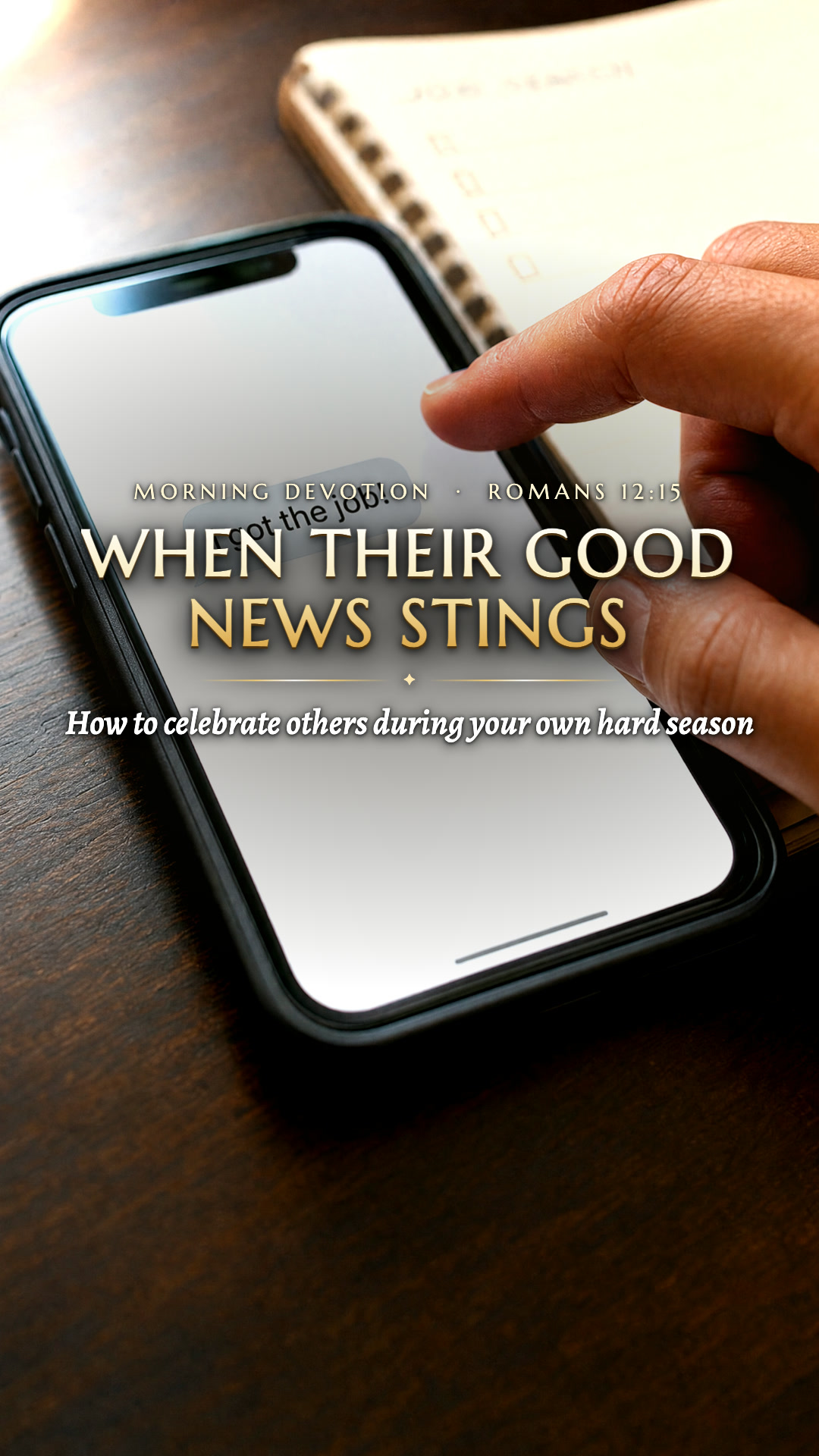 When their good news stings