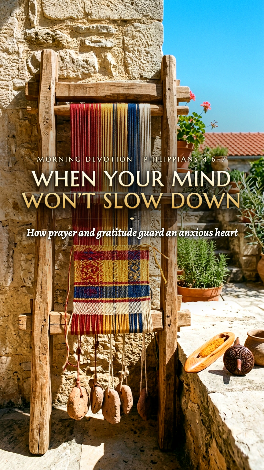 When your mind will not slow down