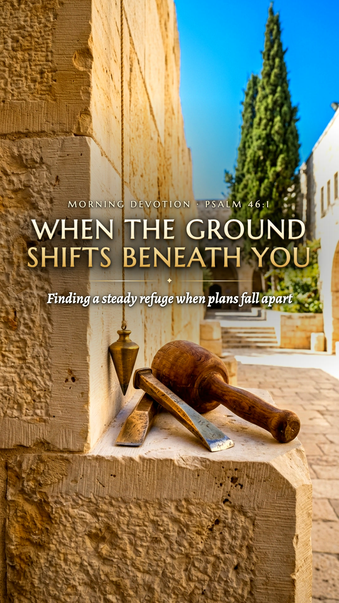 When the ground shifts beneath you