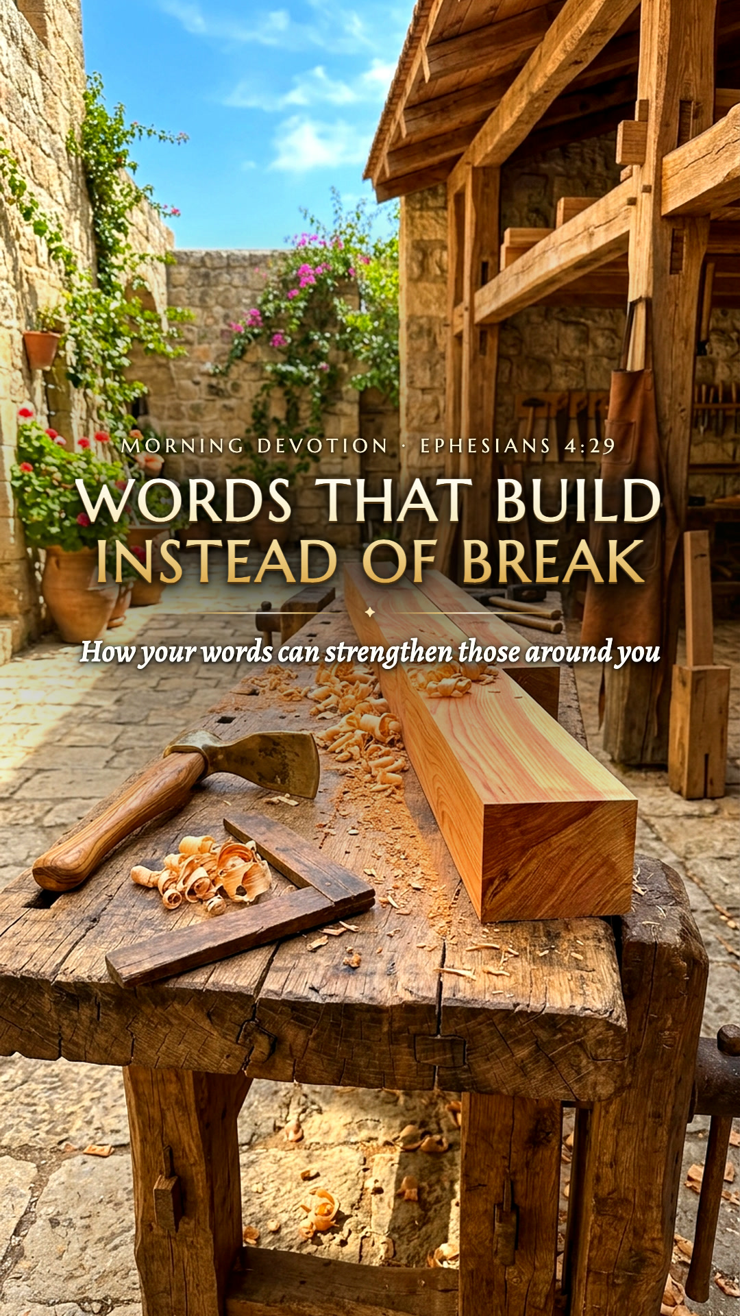 Words that build instead of break