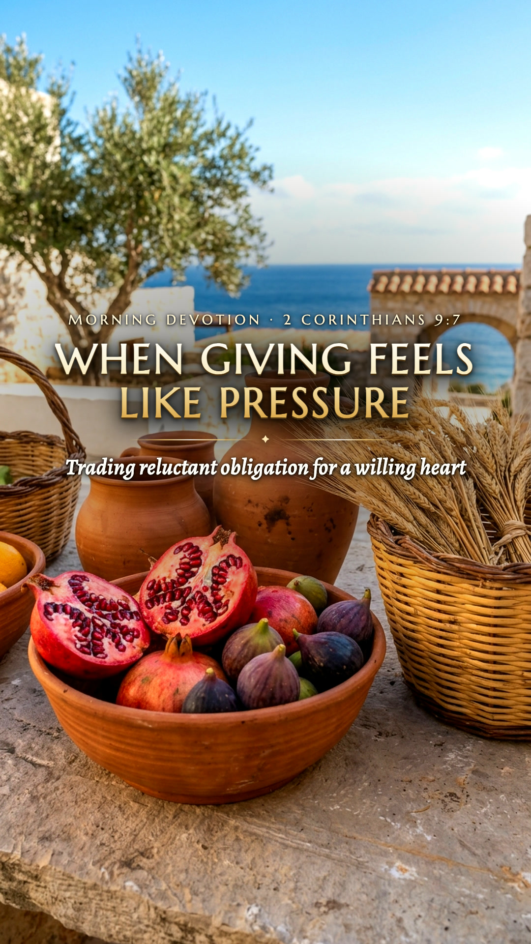When giving feels like pressure
