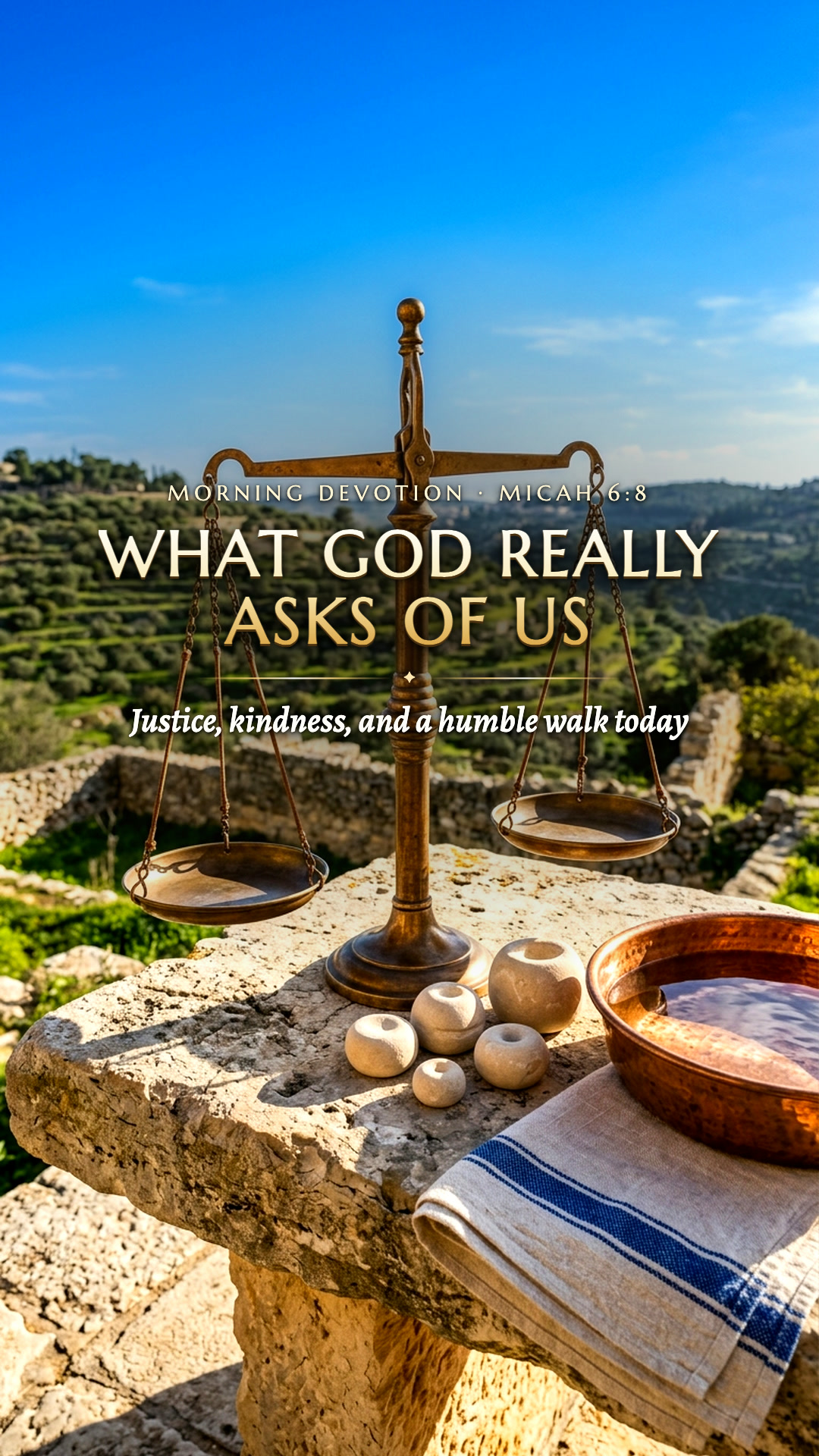 What God really asks of us today