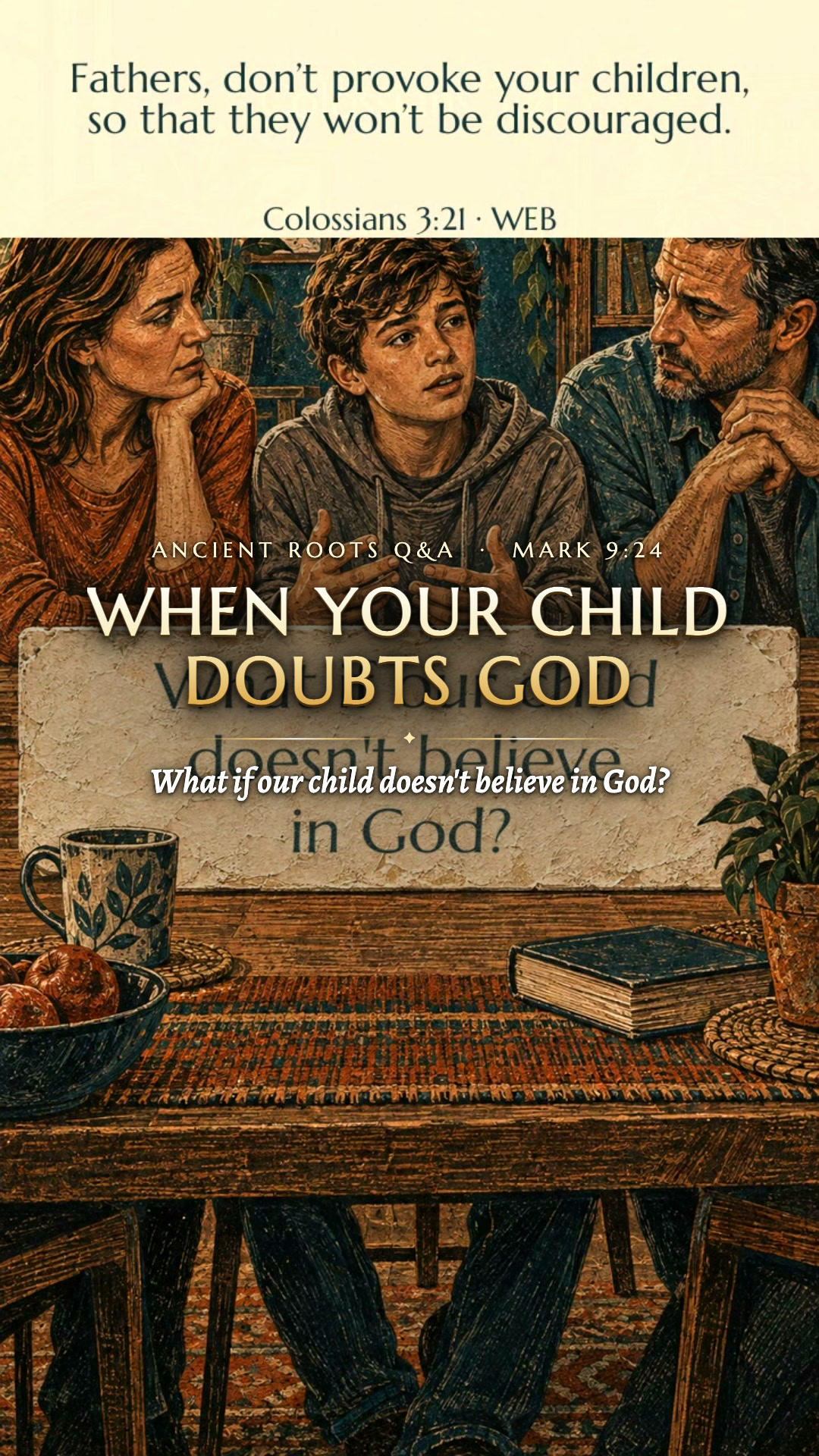 What if our child doesn't believe in God?