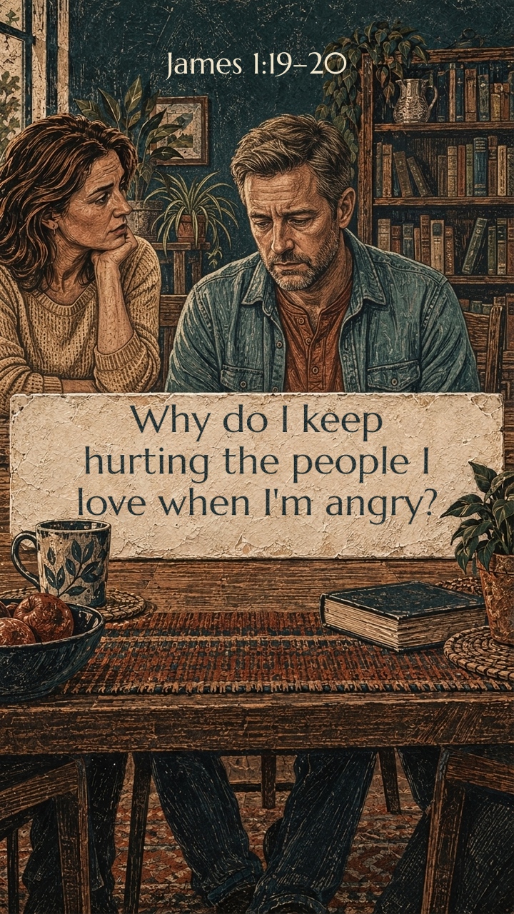 Why do I keep hurting the people I love when I'm angry?