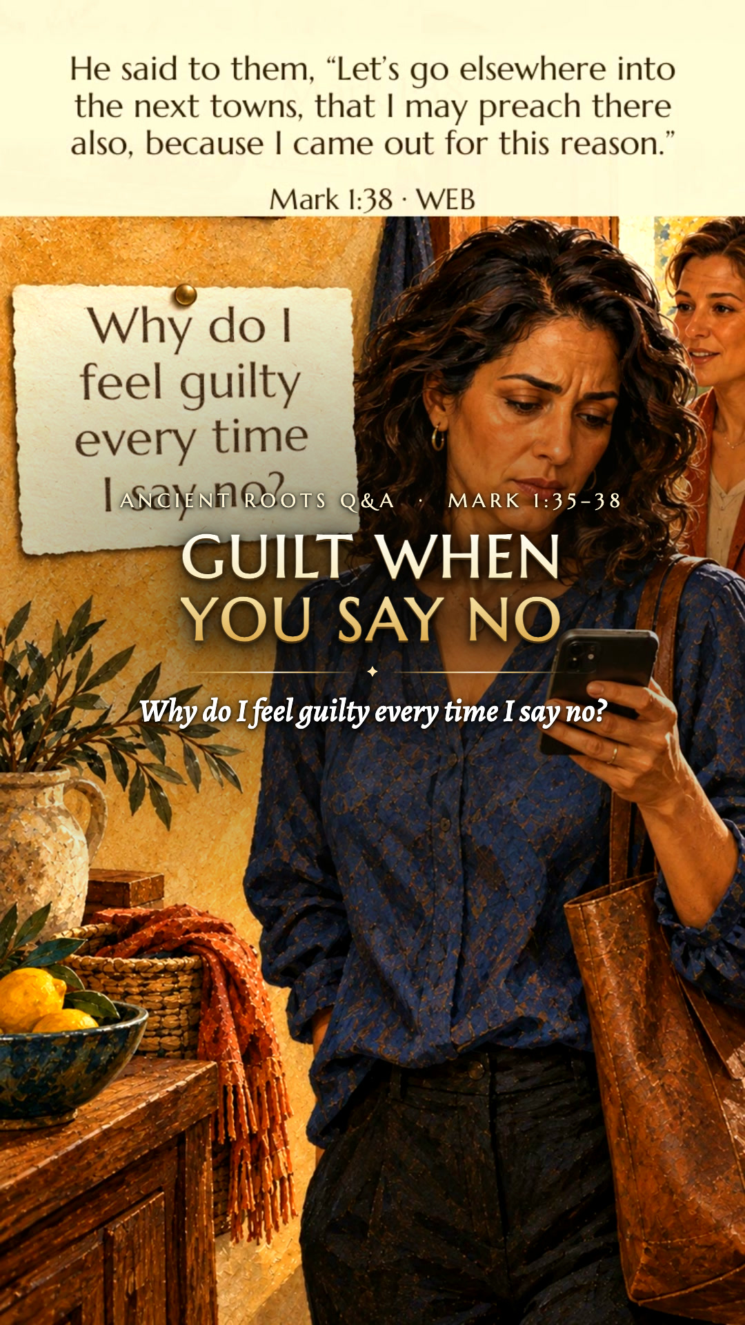Why do I feel guilty every time I say no?