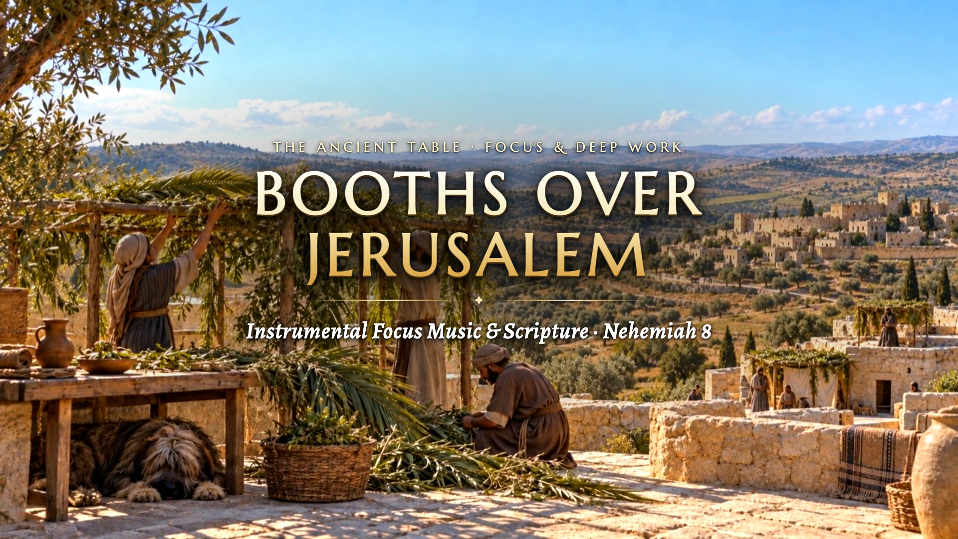 Booths over Jerusalem