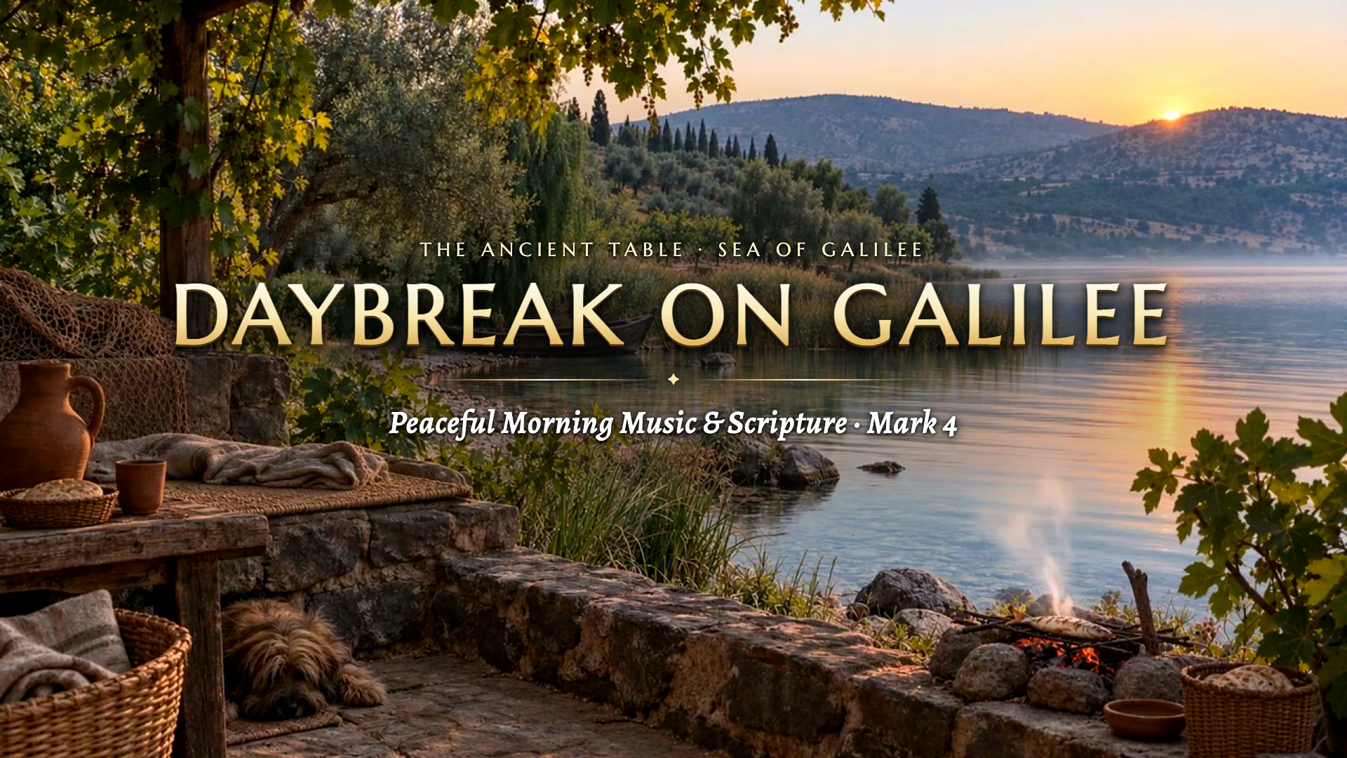 Daybreak on the Sea of Galilee