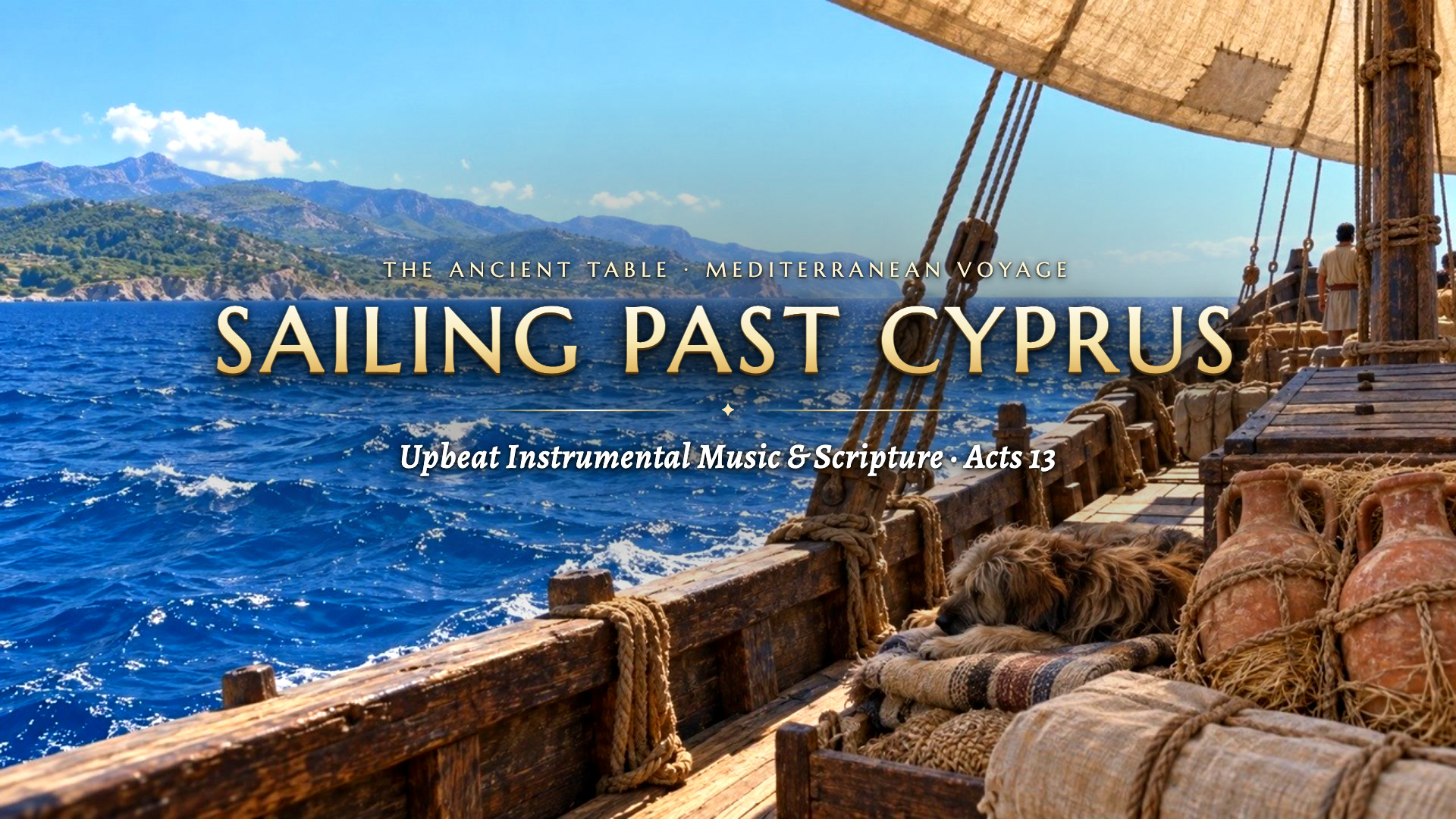 Sailing past Cyprus
